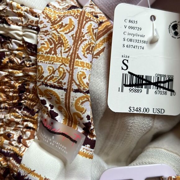 Free People Alpine Glow Printed Snow Bib - Picture 8 of 9